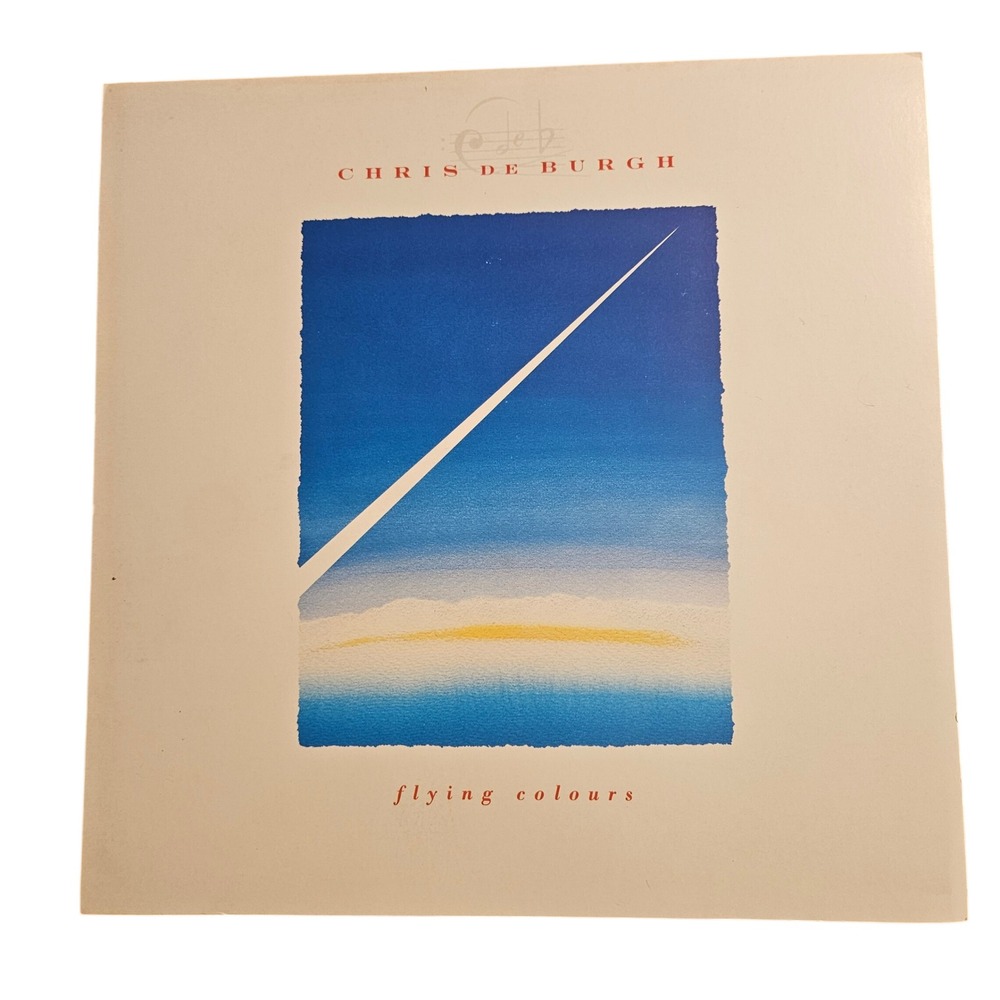 Chris de Burgh Flying Colours Vintage 1988 Promo‎ Album Poster 12x12 A&M Records